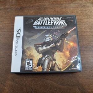 Nintendo DS Star Wars Battlefront: Elite Squadron Game Cib